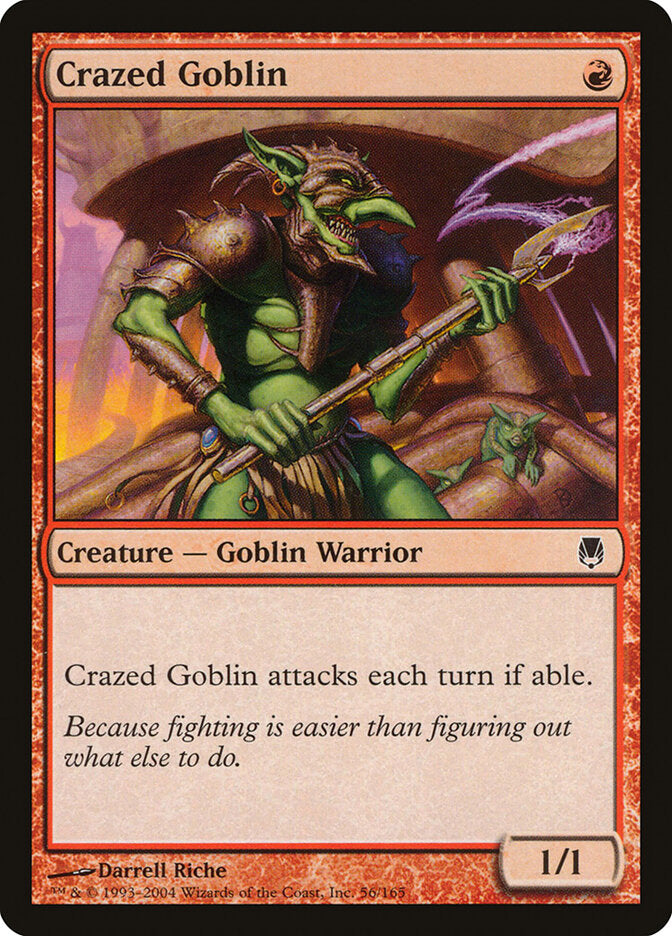 Goblin Enlouquecido / Crazed Goblin - Magic: The Gathering - MoxLand