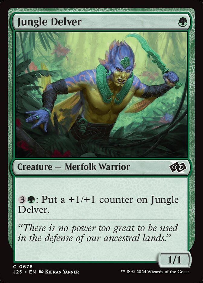 Incursor das Selvas / Jungle Delver - Magic: The Gathering - MoxLand