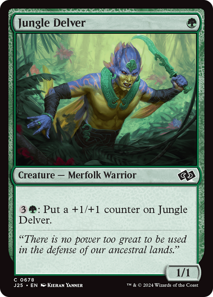 Incursor das Selvas / Jungle Delver - Magic: The Gathering - MoxLand