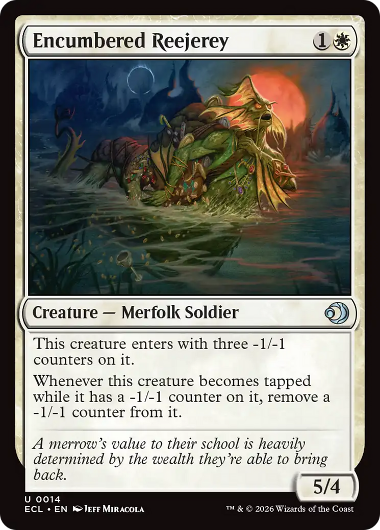 Reejerey Sobrecarregado / Encumbered Reejerey - Magic: The Gathering - MoxLand