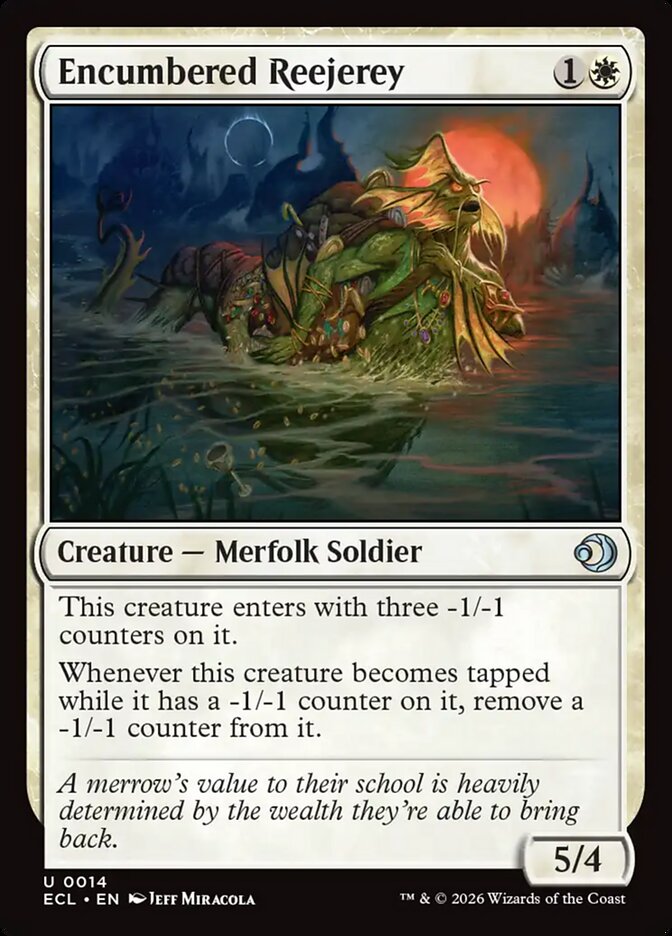 Reejerey Sobrecarregado / Encumbered Reejerey - Magic: The Gathering - MoxLand