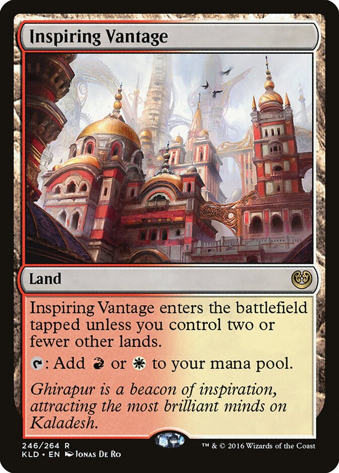 Vantagem Inspiradora / Inspiring Vantage - Magic: The Gathering - MoxLand
