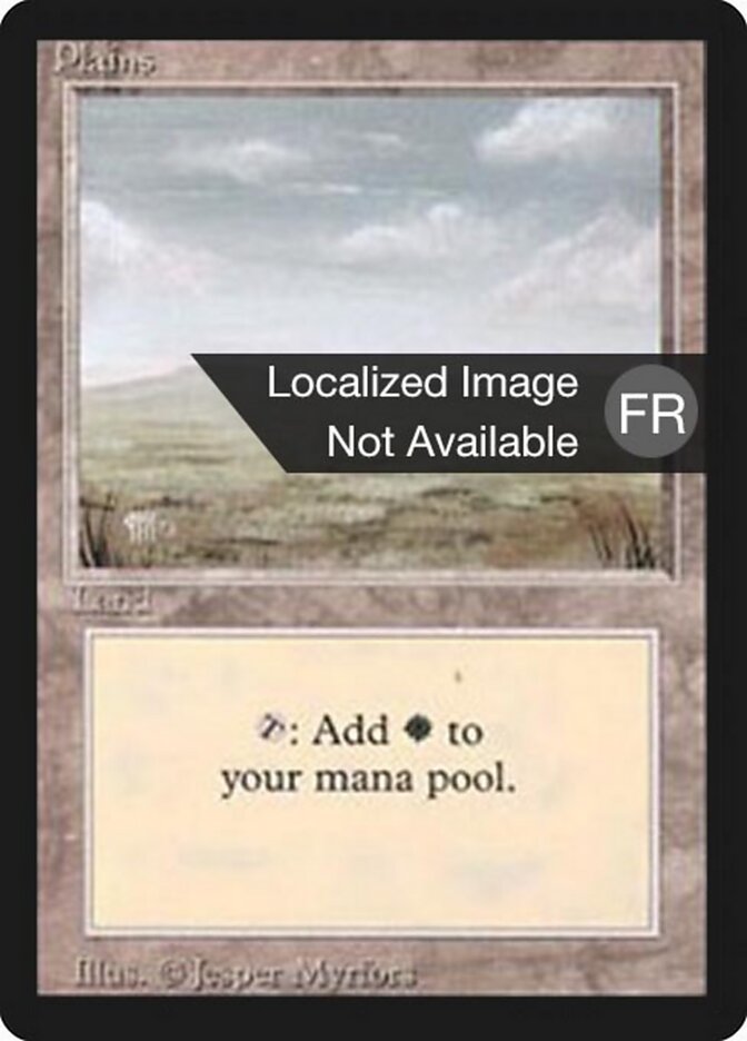 Planície / Plains - Magic: The Gathering - MoxLand
