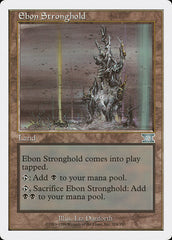 Fortaleza de Ébano / Ebon Stronghold - Magic: The Gathering - MoxLand