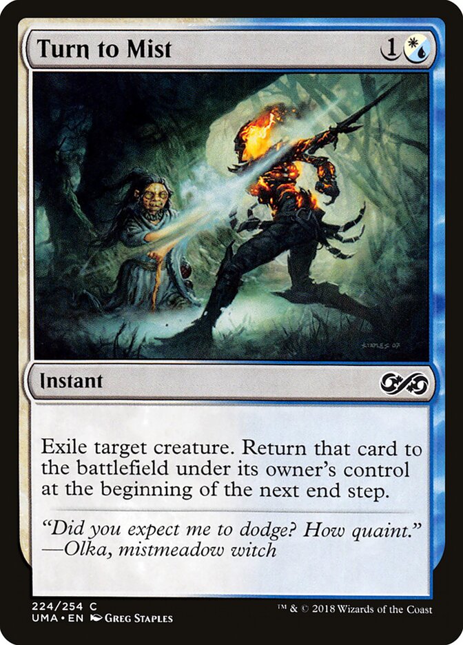 Transformar em Brumas / Turn to Mist - Magic: The Gathering - MoxLand