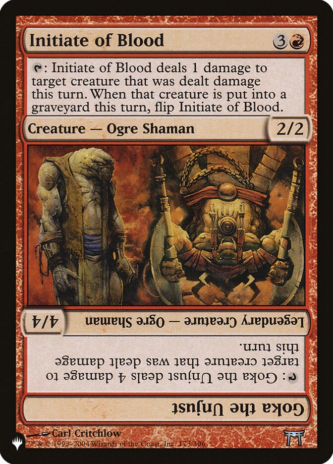 Initiate of Blood - Magic: The Gathering - MoxLand