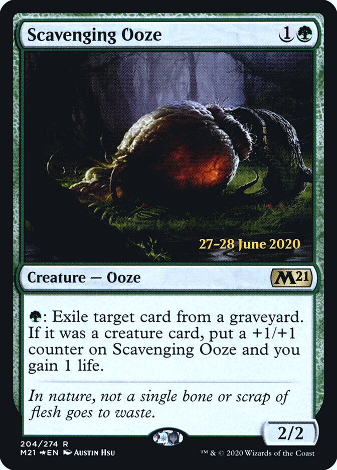 Lodo Necrófago / Scavenging Ooze - Magic: The Gathering - MoxLand