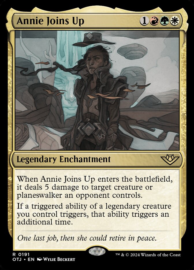 Adesão de Annie / Annie Joins Up - Magic: The Gathering - MoxLand