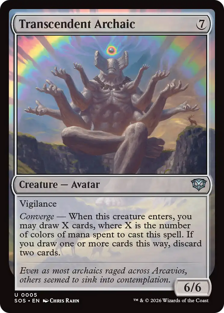 Transcendent Archaic - Magic: The Gathering - MoxLand