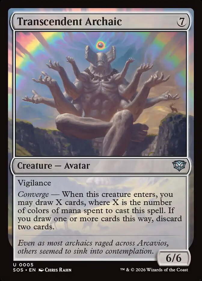 Transcendent Archaic - Magic: The Gathering - MoxLand