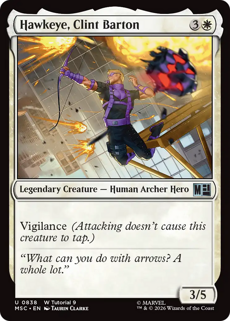 Hawkeye, Clint Barton - Magic: The Gathering - MoxLand