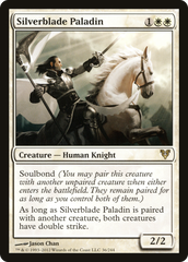 Paladino da Espada de Prata / Silverblade Paladin - Magic: The Gathering - MoxLand