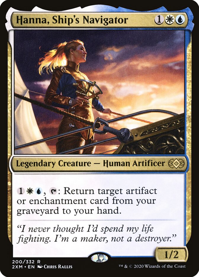 Hanna, Navegadora / Hanna, Ship's Navigator - Magic: The Gathering - MoxLand
