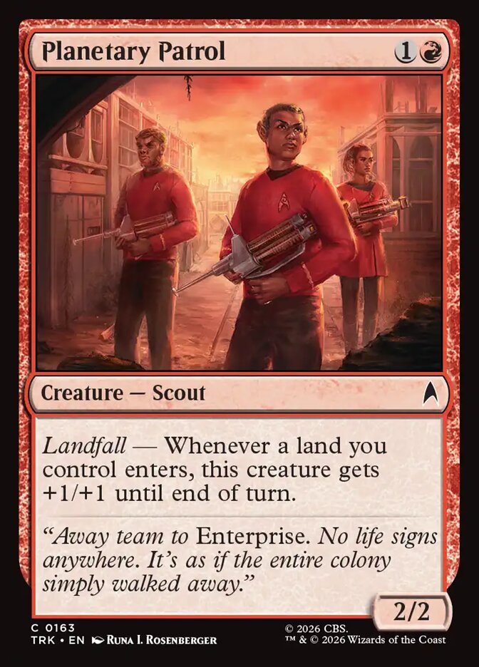 Planetary Patrol - Magic: The Gathering - MoxLand