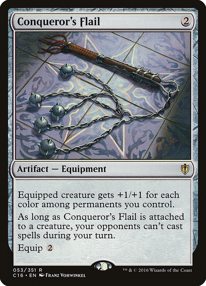Mangual do Conquistador / Conqueror's Flail - Magic: The Gathering - MoxLand