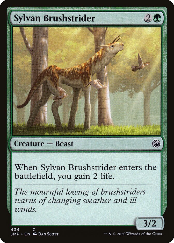 Salta-mato Silvestre / Sylvan Brushstrider - Magic: The Gathering - MoxLand