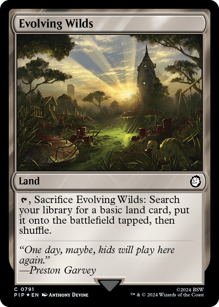 Terras em Desenvolvimento / Evolving Wilds - Magic: The Gathering - MoxLand