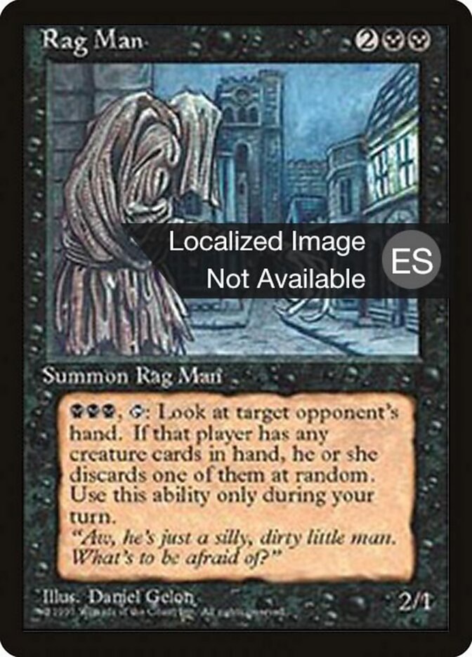 Trapeiro / Rag Man - Magic: The Gathering - MoxLand