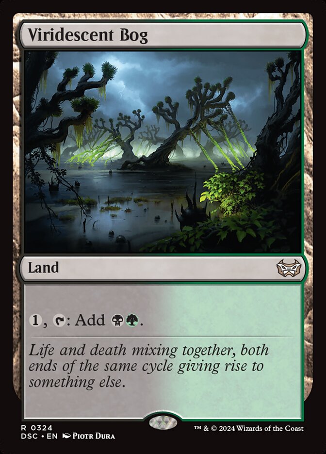 Viridescent Bog / Viridescent Bog - Magic: The Gathering - MoxLand