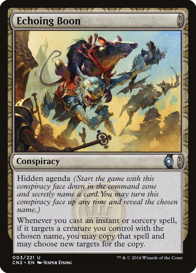 Echoing Boon - Magic: The Gathering - MoxLand