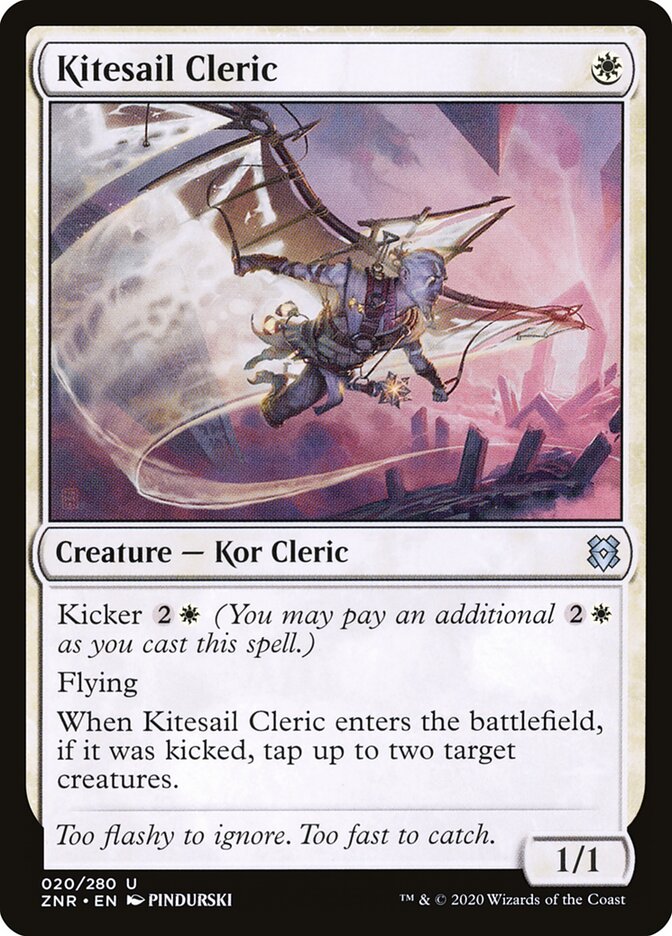 Clérigo de Aeroveleiro / Kitesail Cleric - Magic: The Gathering - MoxLand