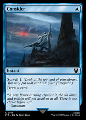 Considerar / Consider - Magic: The Gathering - MoxLand
