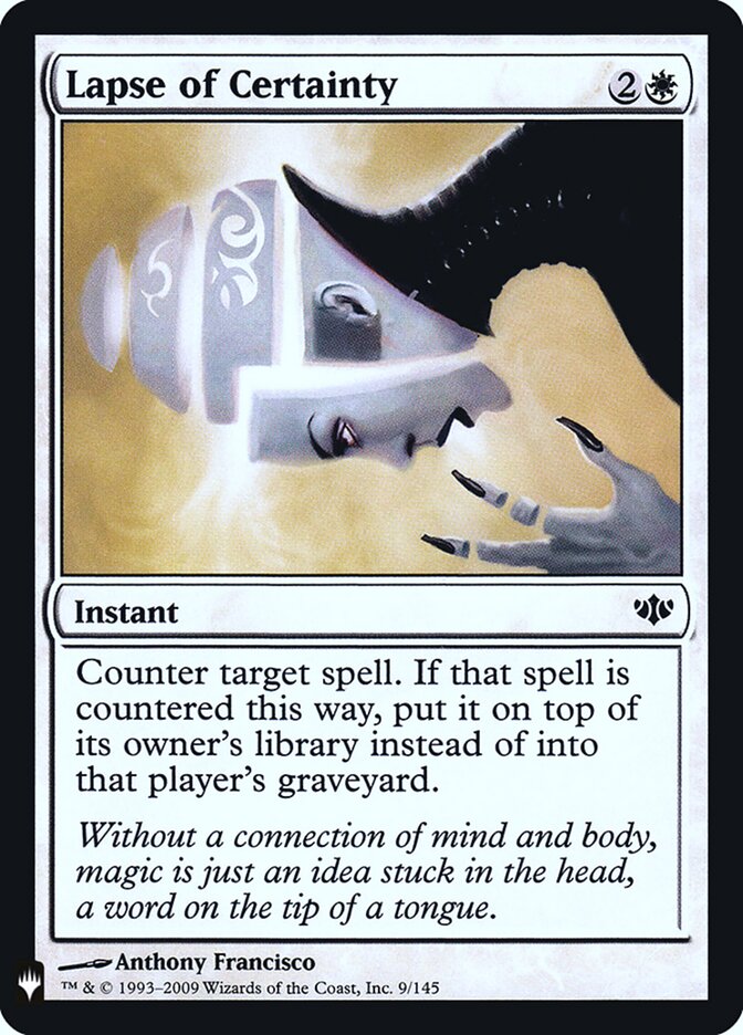 Lapso de Certeza / Lapse of Certainty - Magic: The Gathering - MoxLand