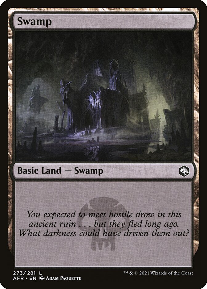 Pântano / Swamp - Magic: The Gathering - MoxLand