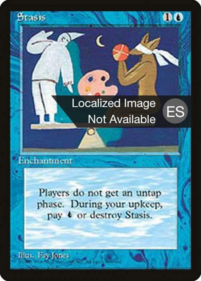 Estase / Stasis - Magic: The Gathering - MoxLand