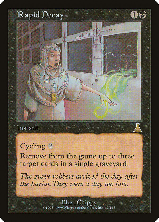 Degeneração Rápida / Rapid Decay - Magic: The Gathering - MoxLand