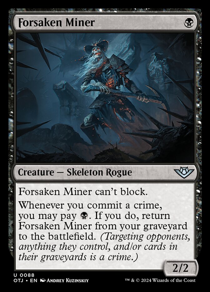 Minerador Abandonado / Forsaken Miner - Magic: The Gathering - MoxLand