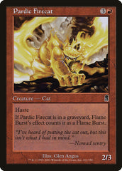 Gato Ígneo Párdico / Pardic Firecat - Magic: The Gathering - MoxLand