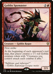 Espião-mestre Goblin / Goblin Spymaster - Magic: The Gathering - MoxLand