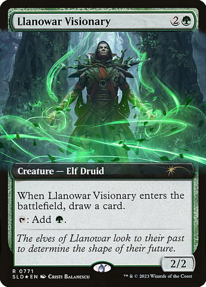 Visionário de Llanowar / Llanowar Visionary - Magic: The Gathering - MoxLand