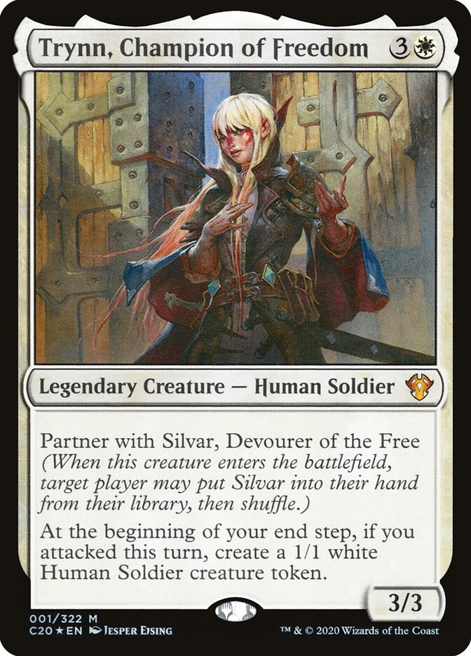 Trynn, Campeã da Liberdade / Trynn, Champion of Freedom - Magic: The Gathering - MoxLand
