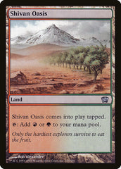 Oásis de Shiv / Shivan Oasis - Magic: The Gathering - MoxLand