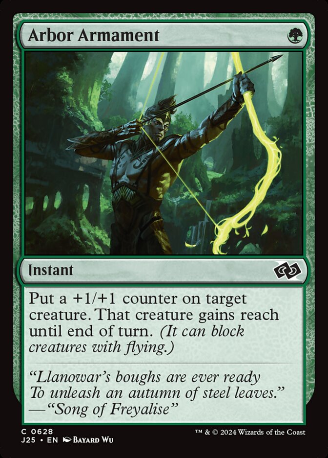 Armamento Arbóreo / Arbor Armament - Magic: The Gathering - MoxLand