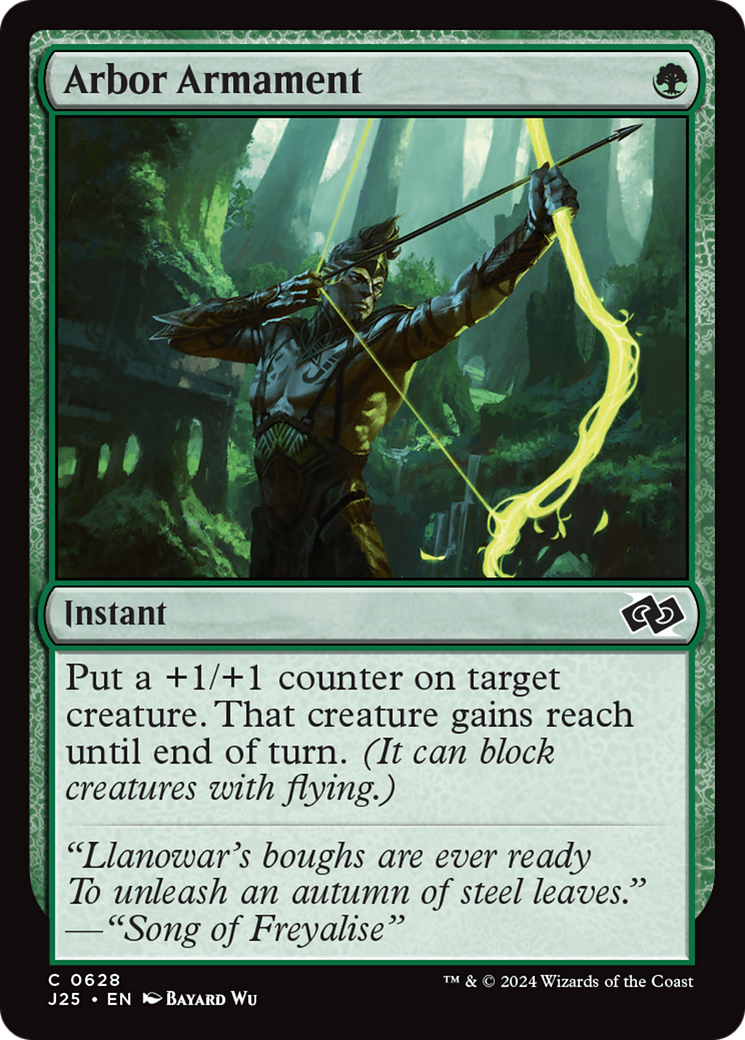 Armamento Arbóreo / Arbor Armament - Magic: The Gathering - MoxLand