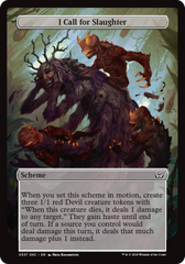 I Call for Slaughter - Magic: The Gathering - MoxLand