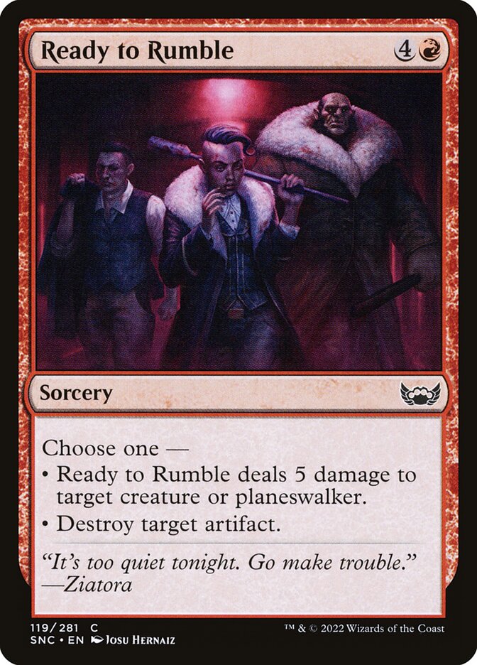Prontos para a Briga / Ready to Rumble - Magic: The Gathering - MoxLand
