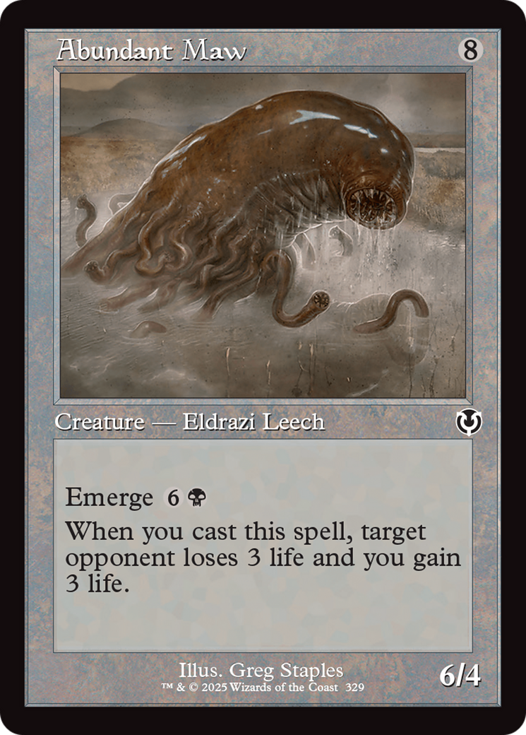 Gorja Abundante / Abundant Maw - Magic: The Gathering - MoxLand