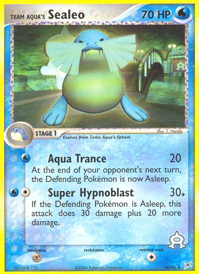 Sealeo da Equipe Aqua / Team Aqua's Sealeo - MoxLand - MoxLand