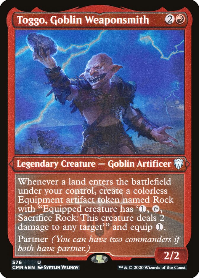 Toggo, Armeiro Goblin / Toggo, Goblin Weaponsmith - Magic: The Gathering - MoxLand