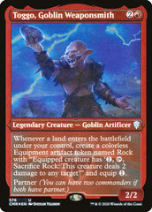 Toggo, Armeiro Goblin / Toggo, Goblin Weaponsmith - Magic: The Gathering - MoxLand
