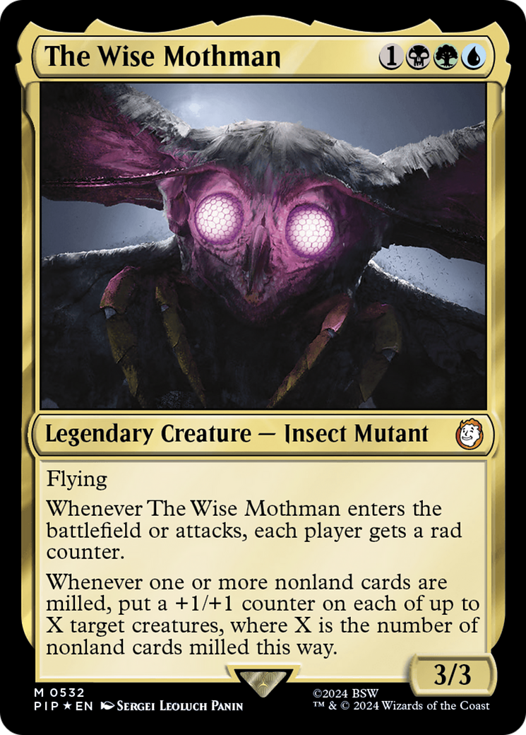 O Homem-mariposa Sábio / The Wise Mothman - Magic: The Gathering - MoxLand