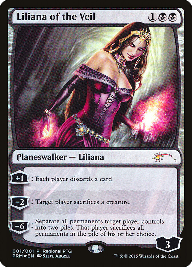Liliana do Véu / Liliana of the Veil - Magic: The Gathering - MoxLand