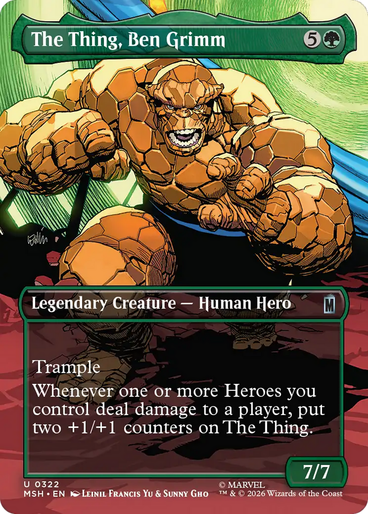 The Thing, Ben Grimm - Magic: The Gathering - MoxLand