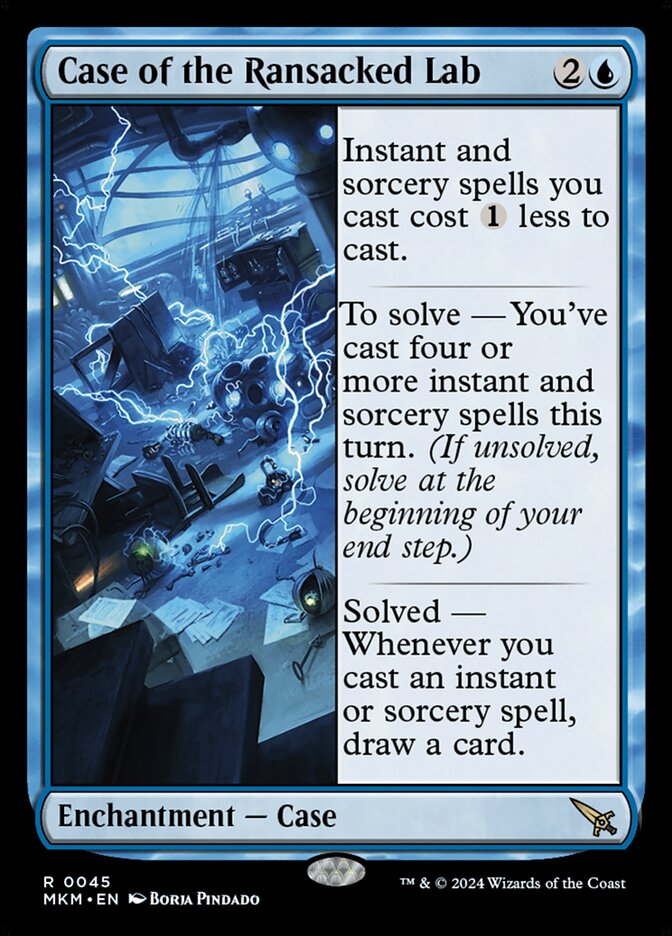 Caso do Laboratório Saqueado / Case of the Ransacked Lab - Magic: The Gathering - MoxLand