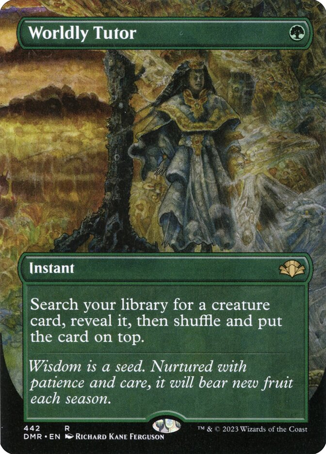 Tutor Proficiente / Worldly Tutor - Magic: The Gathering - MoxLand