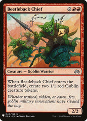 Beetleback Chief - Magic: The Gathering - MoxLand